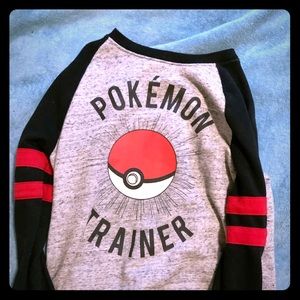 Pokemon trainer sweatshirt